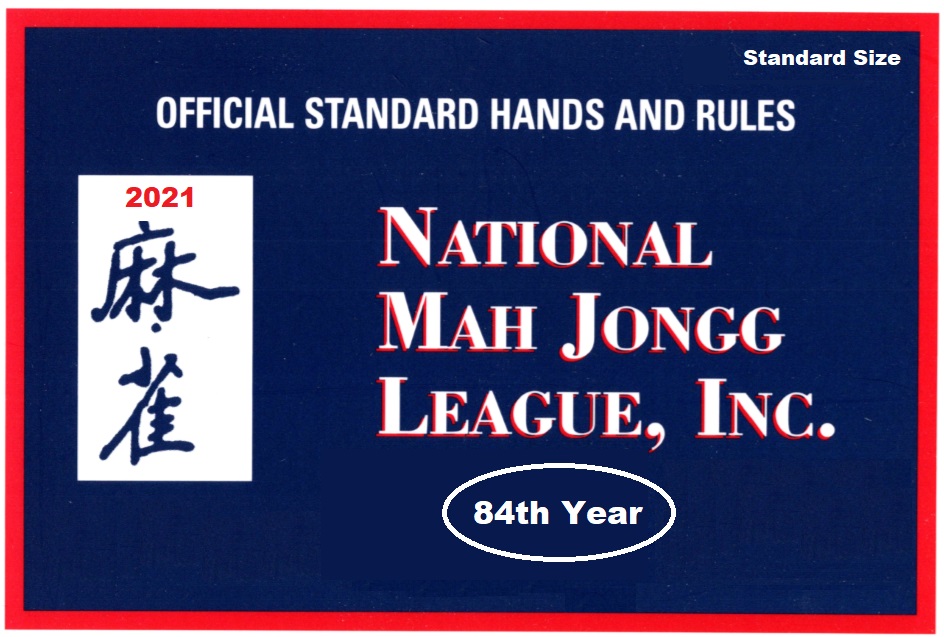 National Mah Jongg League 2021 Card - Official Hands and Rules