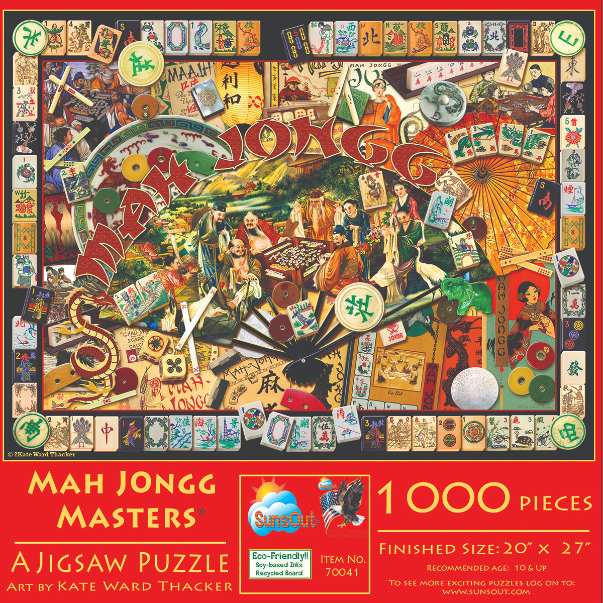 Mah Jongg Themed Jigsaw Puzzles
