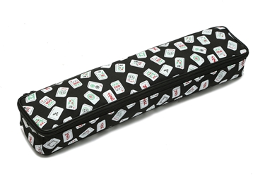 Mah Jongg Multi-purpose (XL-Black) Tile/Rack Color Tile Zippered Case (NEW) Tile case, case for tiles, trays, case for racks, zippered tile case, zippered rack case, zippered case, storage