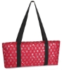 Red &amp; Silver Mah Jongg Set Soft Carrying Case (Case Only) mahjong bag, mah jong bag, mah jongg bag, mahjongg bag, mah jongg case